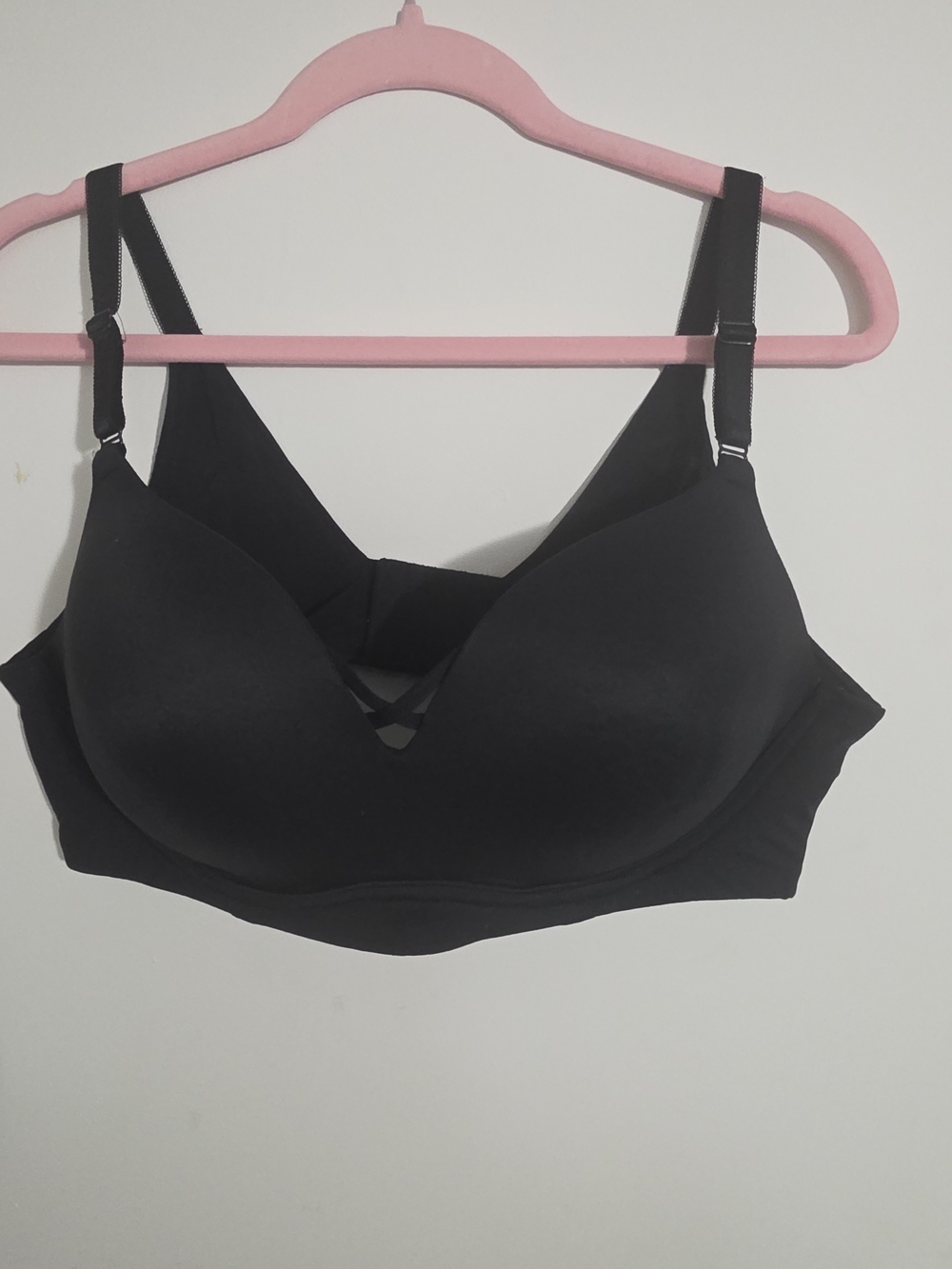 Torrid 46C No Wire Push Up Black Bra